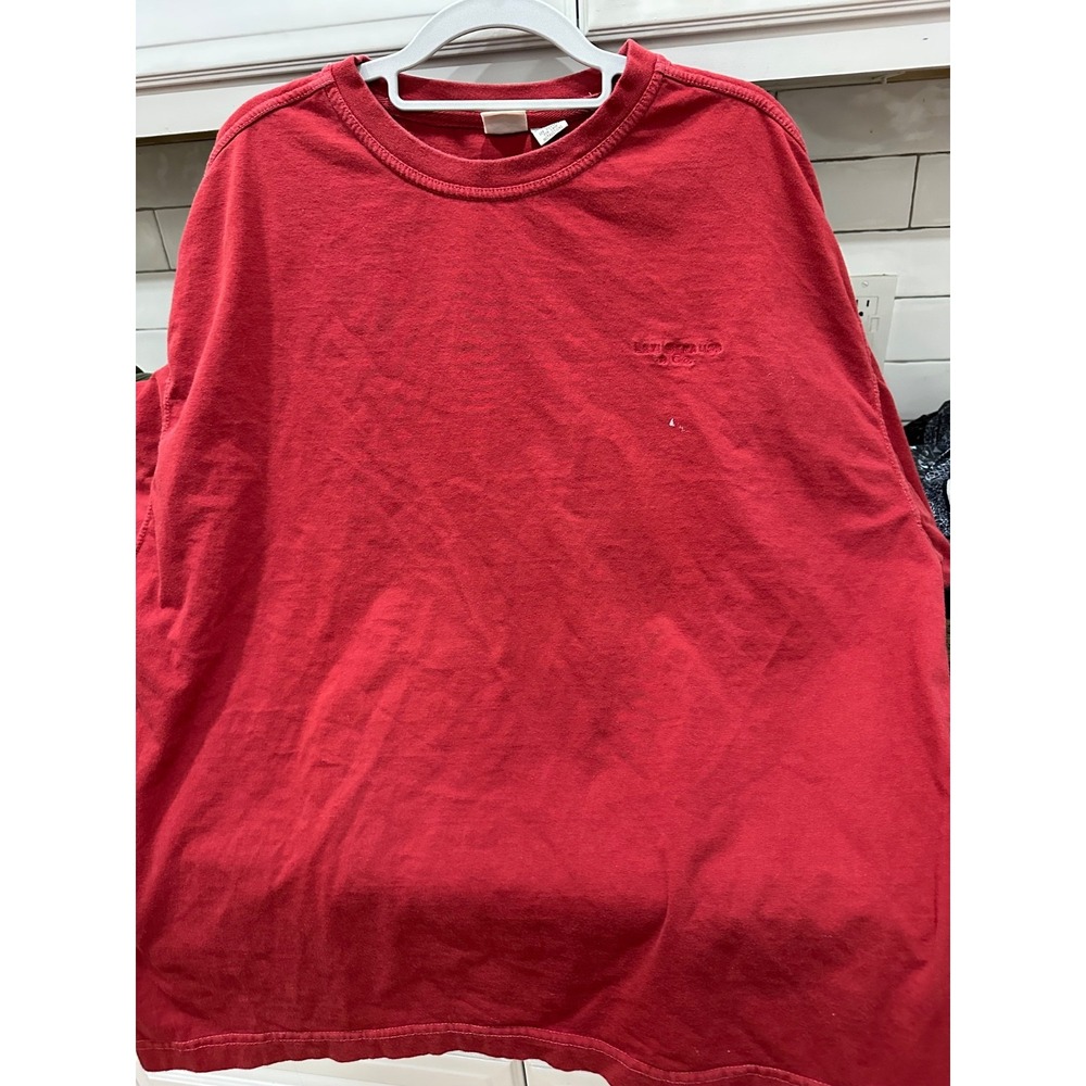 vtg levi strauss &co red tee‎ xl